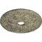 Ekena Millwork Jamie Medallion (Canopies up to 3 7/8"), 23 5/8"OD x 3 7/8"ID x 2 1/8"P, Castle Stone Crackle CM23JACSC - alternate 2